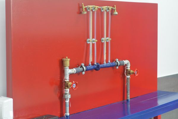 Venturi meter rig, view 1