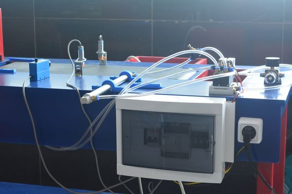 Industrial automation kit, full view