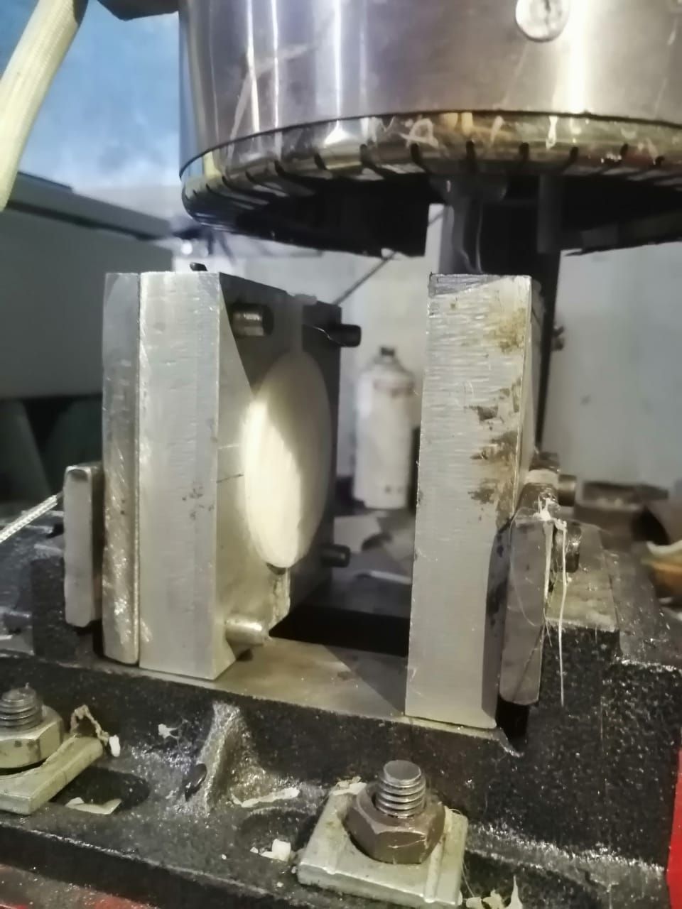 Plastic injection machine, view 1